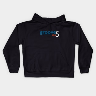 groove at 5 anniversary design Kids Hoodie